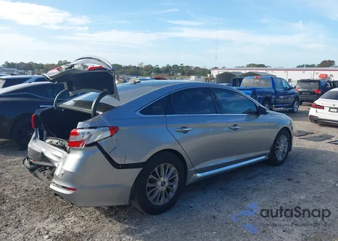 2015 Hyundai Sonata Limited из США, поврежденный, VIN 5NPE34AF6FH148673